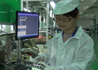 蘇州陶總參觀考察蘇州飛崧交換機工廠